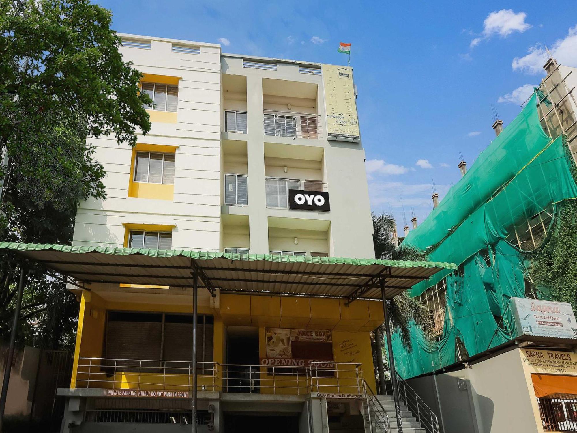 Hotel O Nirvana Lodge Guwahati Exteriör bild
